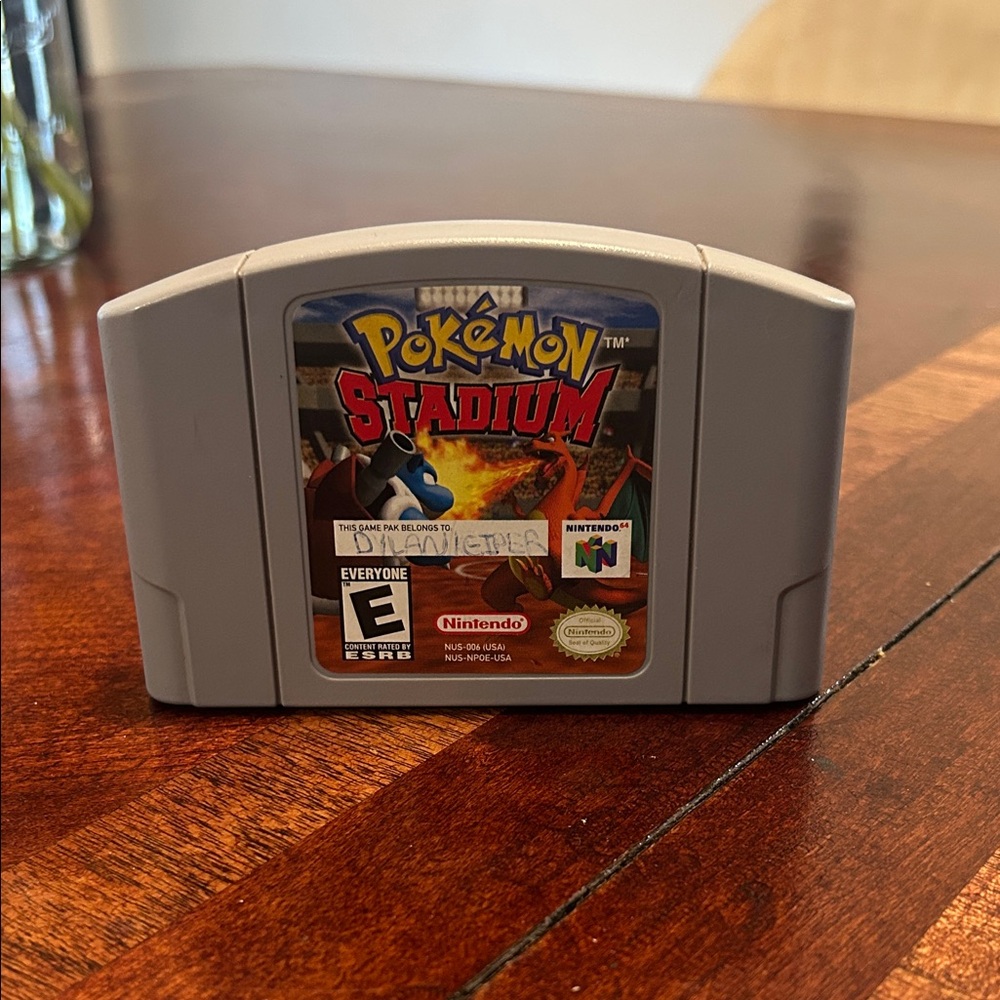 Nintendo Pokémon Stadium Cartridge - Gray